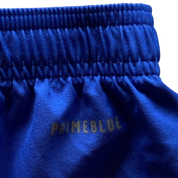 Adidas Prime Blue White Striped Workout Wear  Size L Great Condition! - Picture 6 of 9